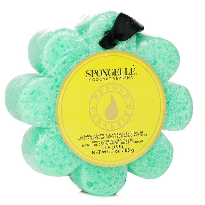 SPONGELLE Wild Flower Soap Sponge - Coconut Verbena (Green)
