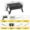Portable Folding Charcoal Grill Set