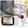 XF808 3.5inch Wireless Baby Monitor IR Camera Baby Sleep Security Video LCD