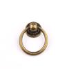 Antique Bronze Cabinet Drawer Knobs Dresser Cupboard Wardrobe Furniture Pulls Ring Handle Wooden Box Jewelry Knobs Door Knocker