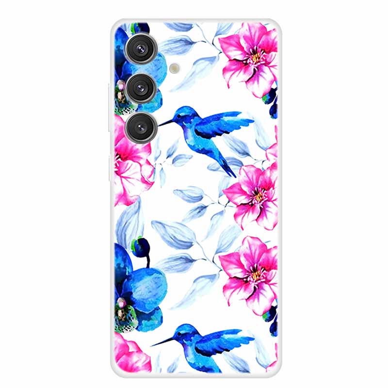 Soft Back Cover For Samsung S23 S 24 Ultra Silicone TPU Phone Cases for Samsung Galaxy S 23 Plus S24 FE Transparent Clear Coque