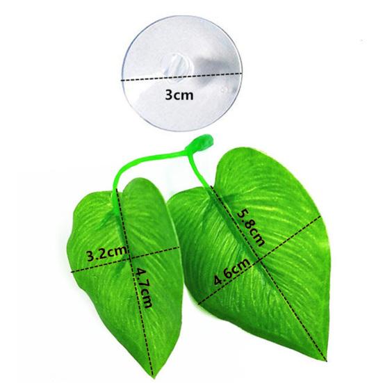 Aquarium Fish Tank Simulation Leaves Landscaping Artificial Plants Ornament