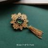 Colorful Baroque Pearl Gem Enamel Brooch Pin