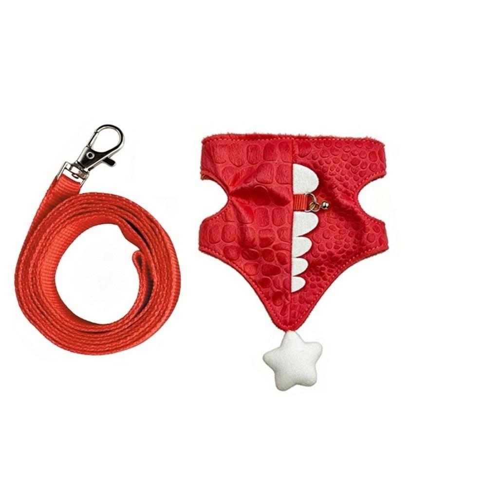 Adjustable Small Pet Harness Leash Cartoon Guinea Pig Safety Vest For Mice Guinea Pig Kittens