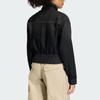 adidas Originals Essentials Denim Track Top Women True Black Denim KD3918
