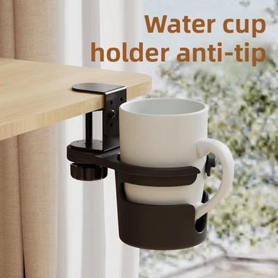 Halter Ständer Büro Getränkebecher Tablett Auslaufsicherer Kaffee Aufbewahrungsständer Drehbarer Wasserbecherhalter Tisch