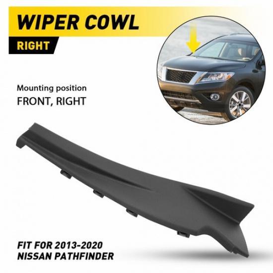 Windshield Extension Cowl For Wiper Nissan Trim Pathfinder Right Left 2013-
