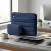 Housse Ordinateur Portable 14 Pouces Multi Espace pour MacBook Lenovo Surface Pro - Bleu Marine