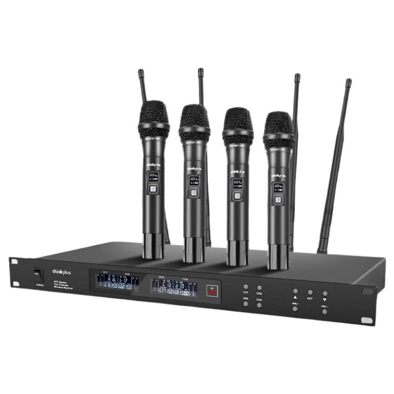 

Lenovo thinkplus SCM880 Wireless 4-Channel Handheld Microphone System (CN version)