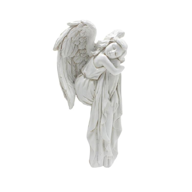Creative Resin Angelic Figurine European Hanging Door Frames Enhances Space Decoration for Homeowner and Designers