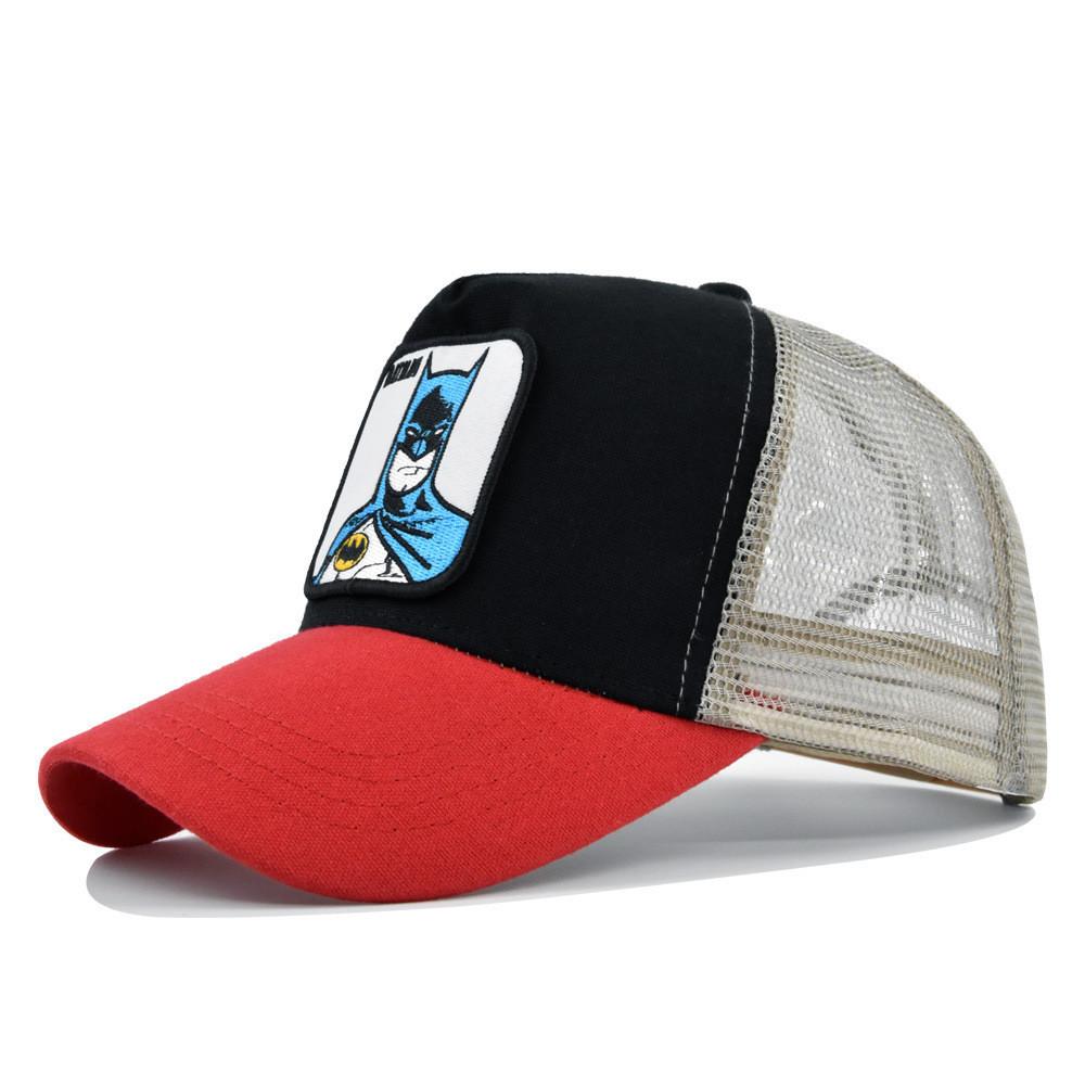 Tongue Duck Hat Cartoon Superman Embroidered Baseball Hat Curved Eaves Hat Sun