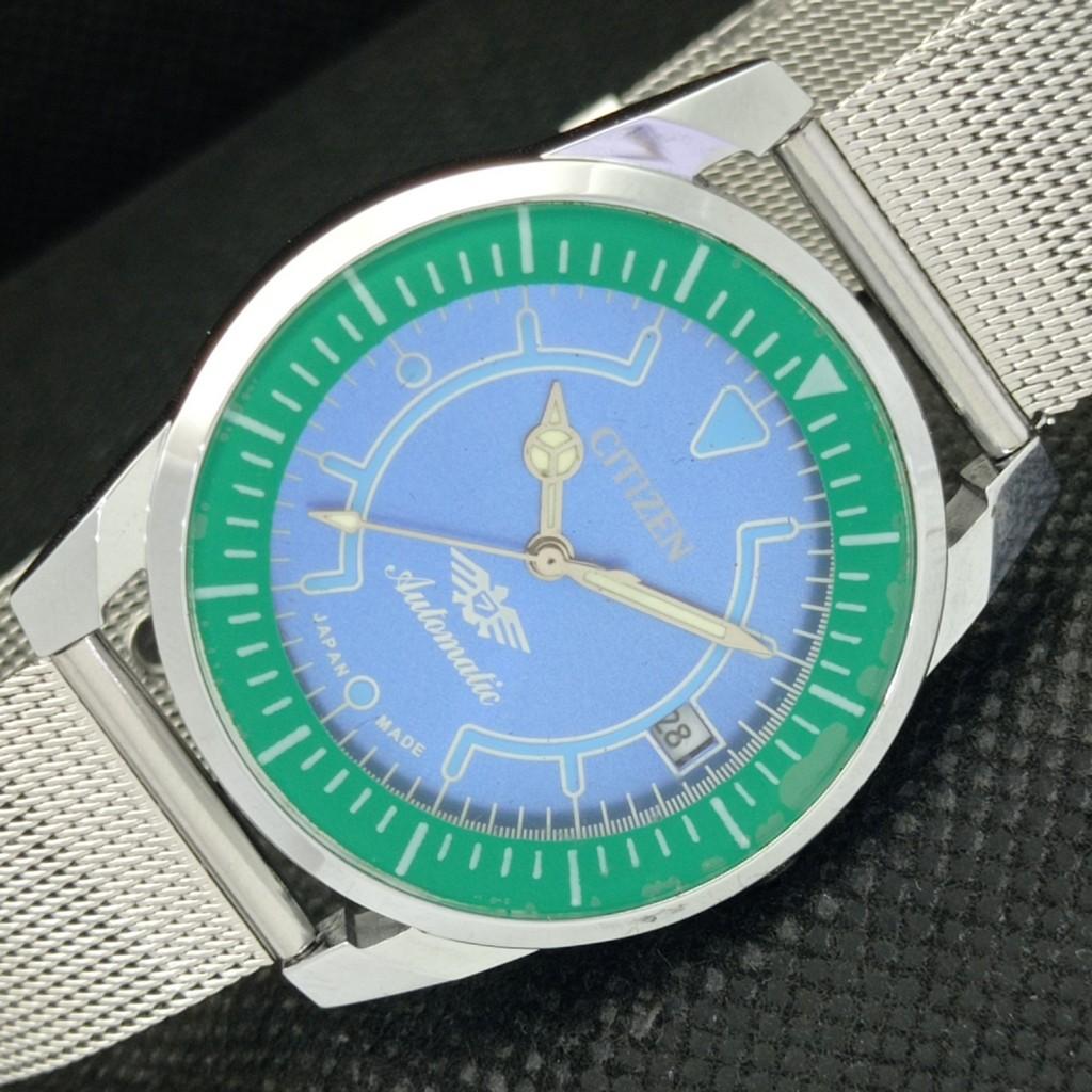 

ВОССТАНОВЛЕННЫЕ ВИНТАЖНЫЕ МУЖСКИЕ ЧАСЫ CITIZEN AUTO 8200 JAPAN SKY BLUE 584b-a307692-2 SKU584b-a307692