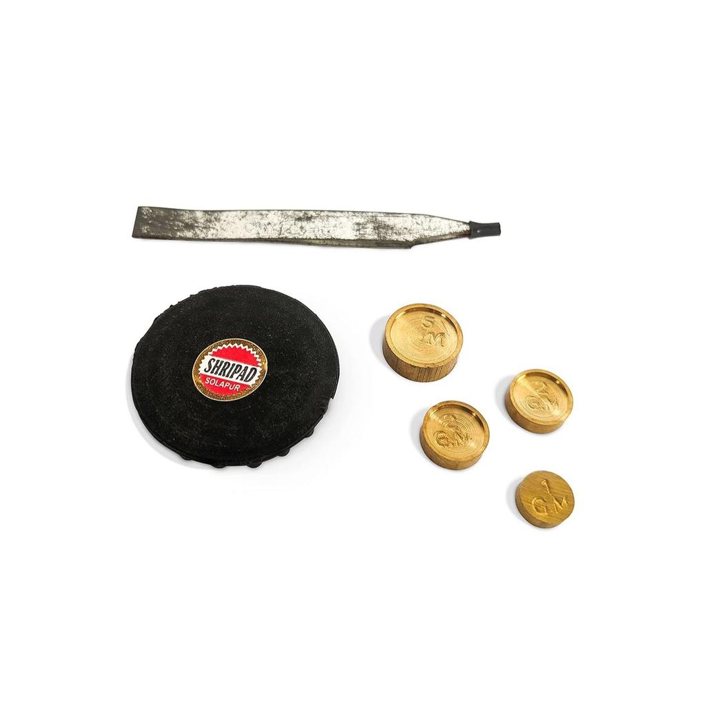 Miniature Brass Weight Scale (Toy).