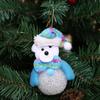 Christmas decorations EVA Santa Claus snowman night light ornaments Christmas tree decoration pendant gift