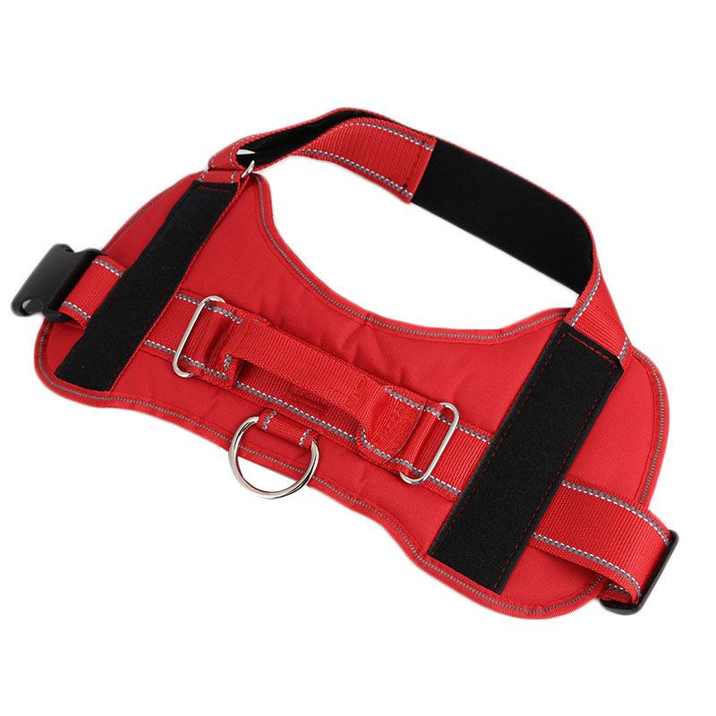 Large Service Dog Control Harness Vest Padded Collar With Removable Patches Emotional ESA Therapy Dog DO NOT PET XXL XL L M S XS