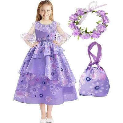 Costume for Girls Dress Isabella Costume Halloween Outfit for Kids
