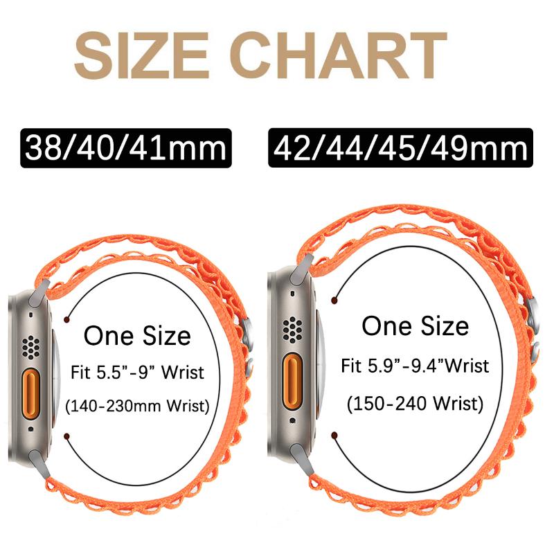 Buy Alpine Loop for Apple Watch Ultra Strap 49mm 44mm 40mm 42mm