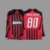 AC vintage jersey football jersey Maldini Tonali Ibka Piatek Shevchenko jersey