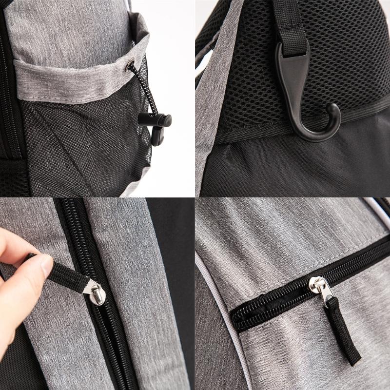 Verstellbare Sling-Tasche Crossbody-Rucksack für Courts Pickleball-Tasche Erwachsene Pickleballschläger-Tasche Sport-Pickleball-Tasche