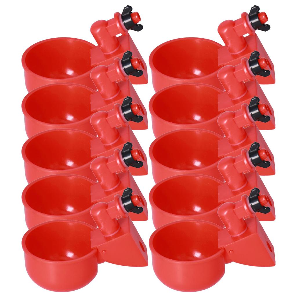Automatic Chicken Waterer Hanging Water Cups for Quail Pigeon Duck Goose Pet Birds