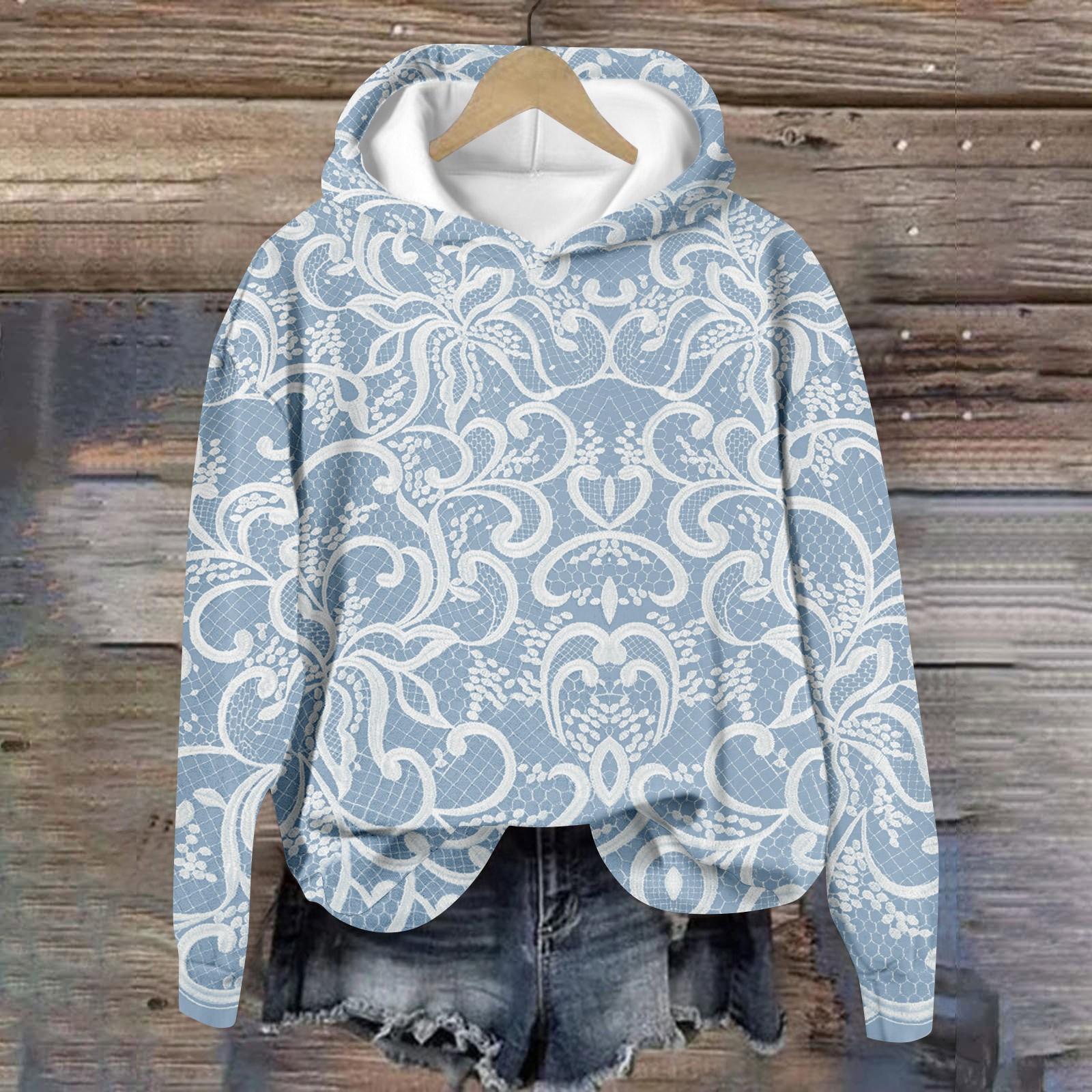 

Женские толстовки с длинным рукавом, толстовки, одежда для девочек-подростков, повседневные свитера, пуловеры, модные повседневные универсальные повседневные толстовки, топы L синий