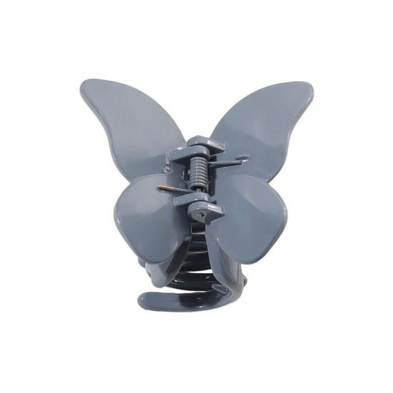 2Pcs Butterfly Hairpins Hair Accessories 2.64" Claw Clips for Women,Glossy Hair Clips for Thick or Thin Hair, Cute Girls' Hair Clips