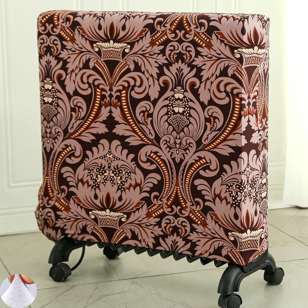 Solid Color Portable Heater Radiator Dust Cover Thickened Elastic Household Oil Tin Radiator Protective Storage Dust Covers