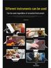 Non-Reflective Expandable Piano Sheet Music Folder with Transparent, Editable Covers