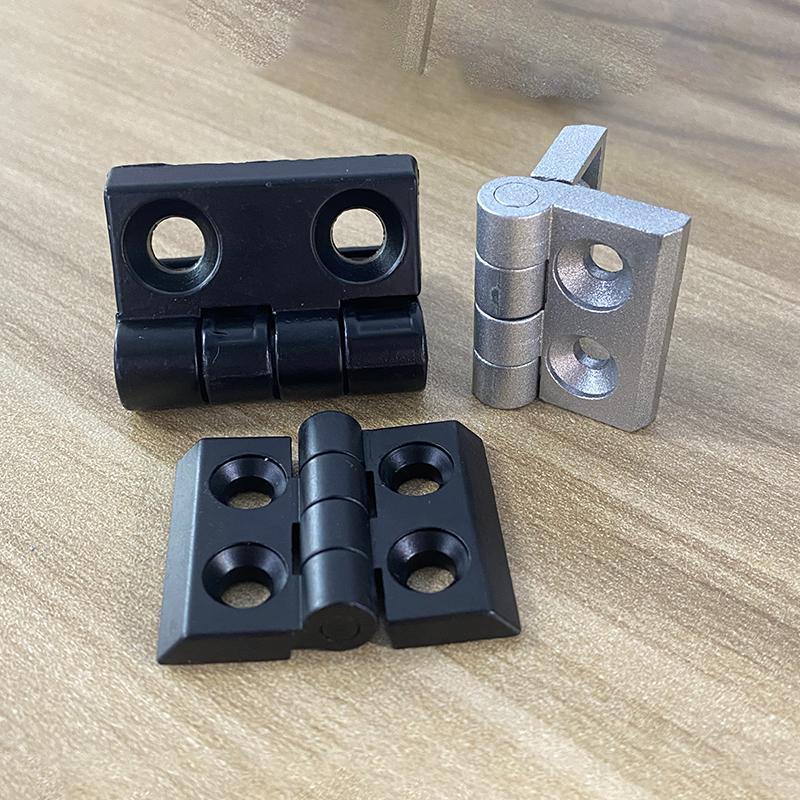 2020 3030 3040 4040 2525 4545 Metal Hinge Zinc Alloy Hinge Finished Aluminum Hinge Door Hinge  Connector Black Or Sliver Color