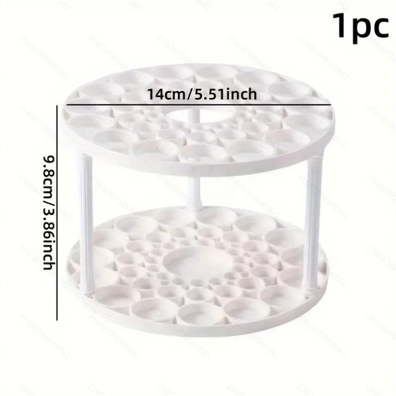 1pc Makeup Brush Organizer, Desktop Cosmetic Storage with Lipstick Holder, Vanity Table Organizer, Keeps Brushes Tidy