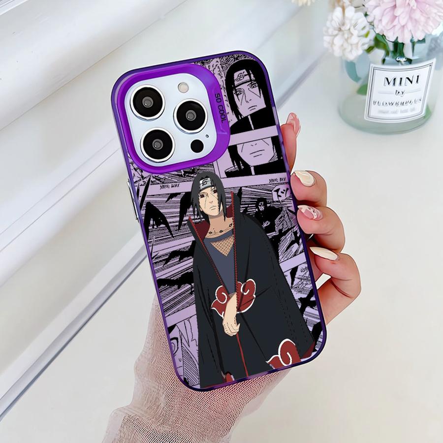 Soft Shell Phone Case for iPhone 11 12 13 Pro Max 16e 14 15 16 Plus Anime Narutos Cool