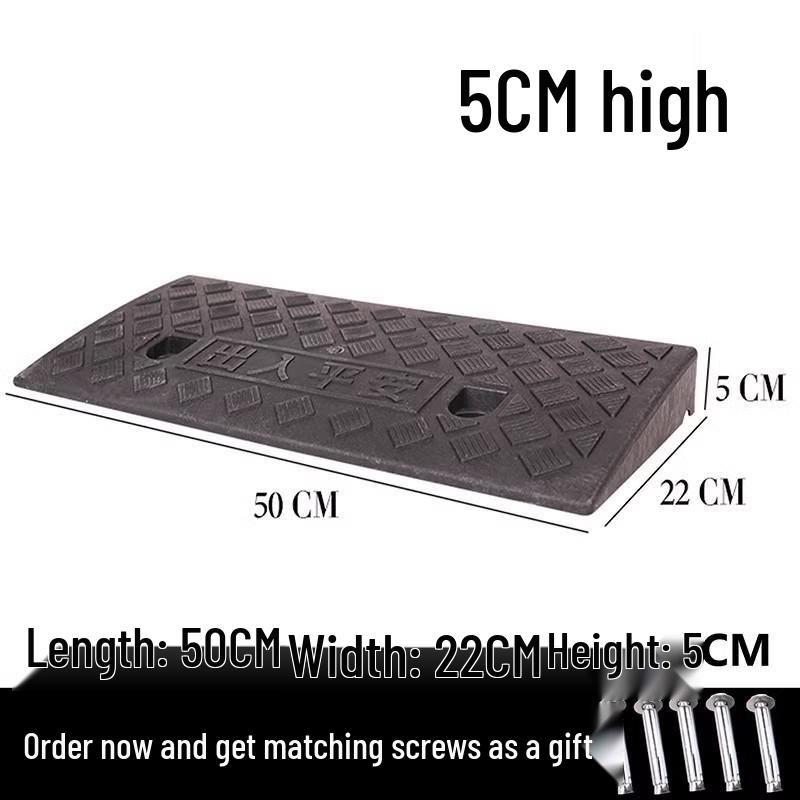 Uphill Slope Mat, Barrier-Free Ramp, Plastic Ladder, Speed Bump, Intersection Aid