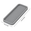 Kitchen Sink Splash Guard Reusable Quick Drying Silicone Kitchen Sink Tray Bathroom Supplies Dish Drying Pad For Chinese New