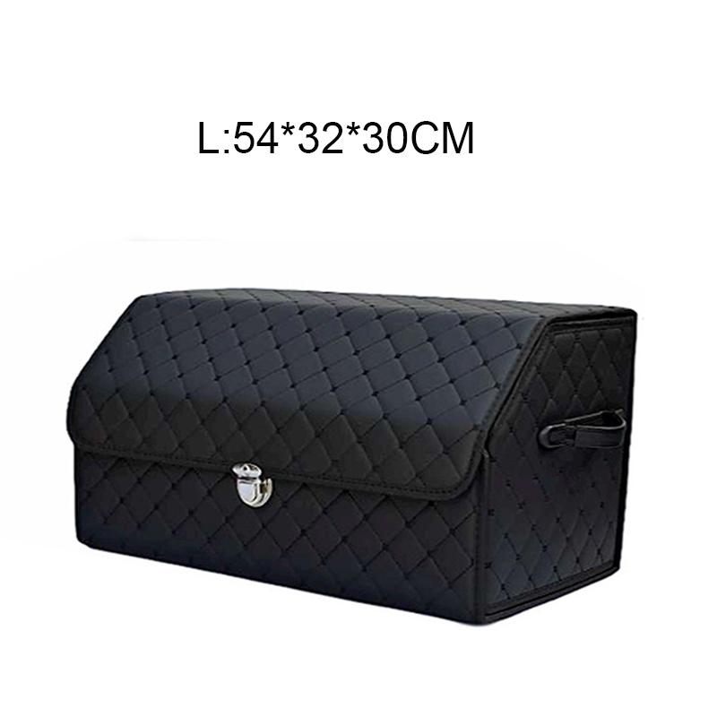 Collapsible Car Storage Organizer Box With Lid - Portable Multipurpose Car Trunk Boxs For Shopping Camping Picnic Waterproof Bag