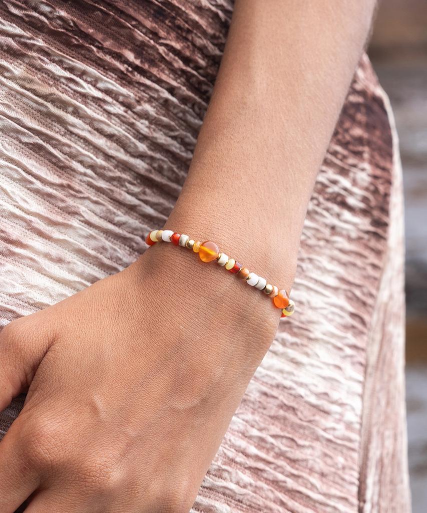 Pig&Hen (Women'S) Brontide Mosaic Bracelet - Artani X Gold