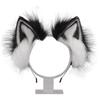 Handmade Animal Ears Headband Olita Headgear Cat Ears Fox Plush Hairpin Hair Accessories Handmade Imitation Animal Ears