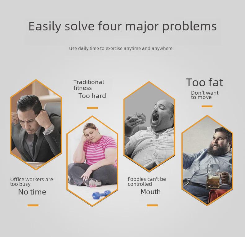 Intelligent Abdominal Muscle Toner for Men - Home Fitness Equipment for Weight Loss