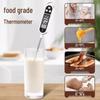 High-Precision Digital Kitchen Thermometer for Food, Oil, Water, and Milk - Electronic Probe Type