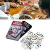 Double Colour Six Dot Dominoes Game Set Kids Educational Toys Gift Interaction