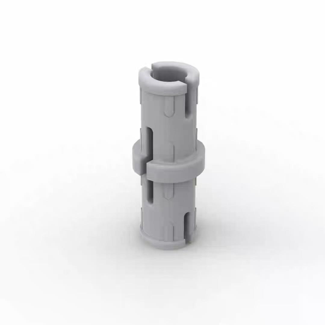 Compatible Educational Building Blocks: Small Particle Mechanical Accessories for Free Assembly серый