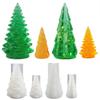 New Fuuny Silicone Mold Glue Mold Christmas Tree Handmade Mold Night Light Table Creative Mirror Silicone Mold Candlestick