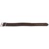 Bracelet de montre - MY-MONTRE - 20mm - Marron - Nylon - Fermoir acier inoxydable double boucle