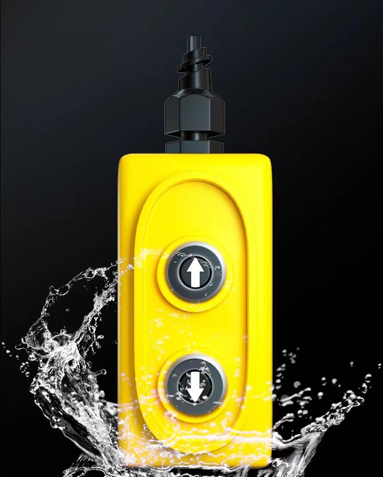 Mini Electric Hoist: 1 Ton Wireless Remote-Controlled Household Crane (220V)