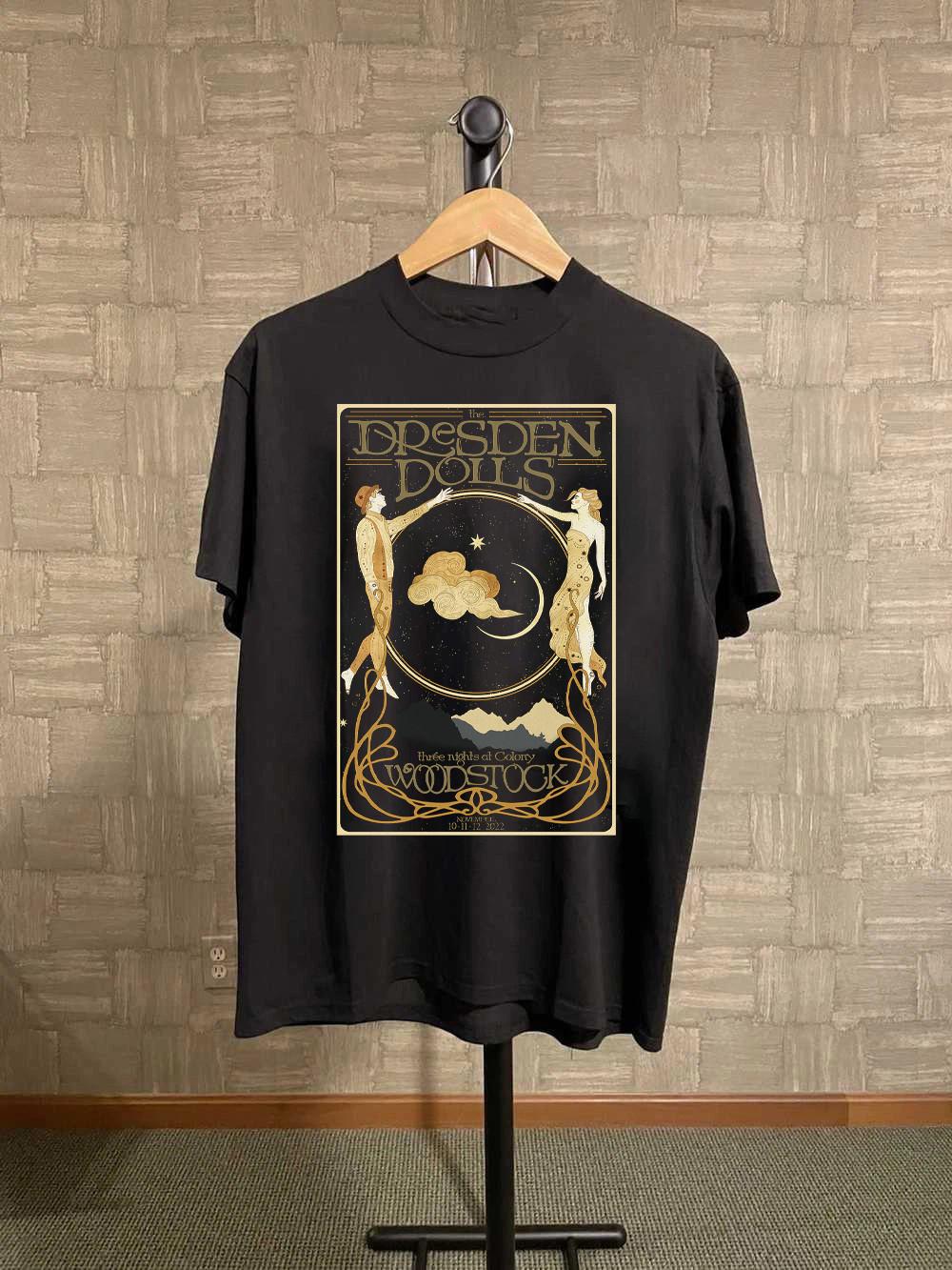 The Dresden Dolls Black Cotton T-Shirt All size S-5XL CL667 M