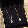 2024 New Hot Brand Vintage Diamond Necklace For Women Luxury Jewelry Designer Pendant High Quality Water Drop Necklaces