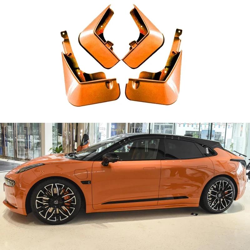 Voor Zeekr 001 2024 Accessoires    4 STuks Voorste Spatbord Spatlap Afdekking Achterspatborden Wielen Auto Accessoires