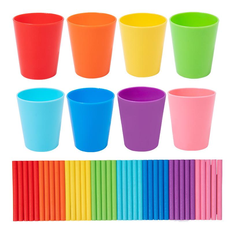 Mathematical Color Classification Operation Color Cup Children Toy Puzzle