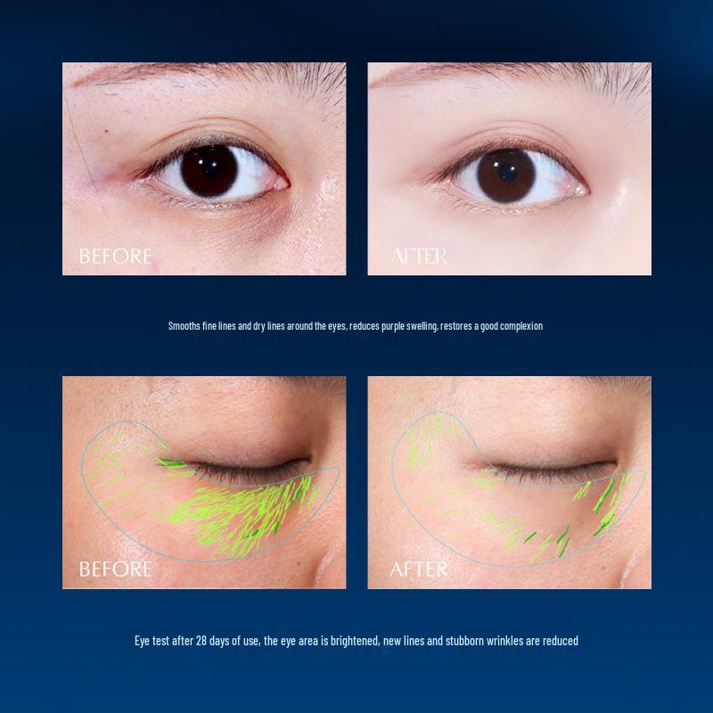 Daimaney Retinol & Cordyceps Anti-Wrinkle Eye Cream - 20g. Hydrates, Firms, and Reduces Fine Lines and Dark Circles.