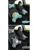 Cute Cartoon Car Headrest and Lumbar Support Pillow Set