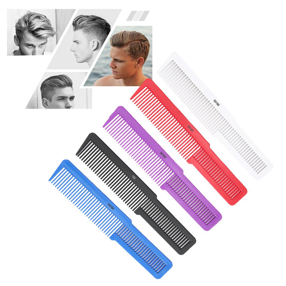 5pcs Professional Barber Shop Comb AntiStatic Haircut Massage Comb Hairdressing Tool